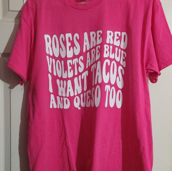 Roses and Tacos Tee - Picture 4 of 4